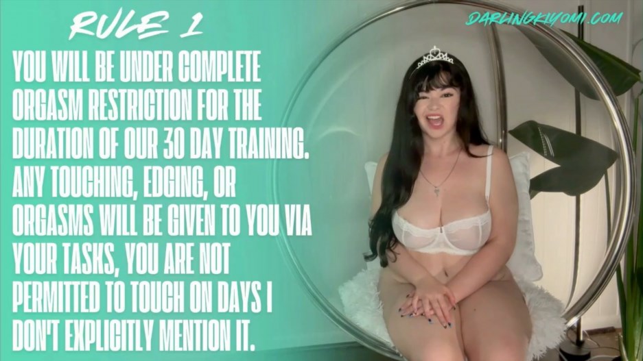 Darling Kiyomi – Humiliation Slave Training 4 Week Bundle